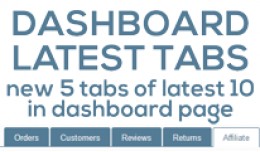 Dashboard Latest Tabs (vqmod)
