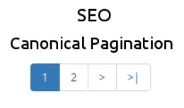 SEO Canonical Pagination links