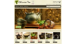 Template Online Store "Chinese Tea"