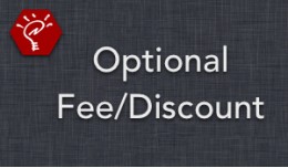 Optional Fee/Discount