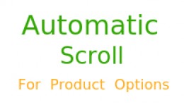 Automatic Next Option Scroll For Product Options