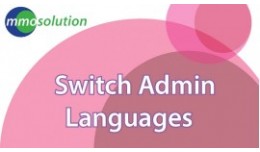 Switch Admin Languages
