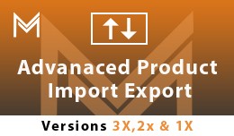 Advanced Product Import  Export