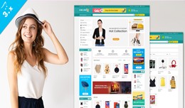 Online Shop Ecommerce OpenCart 3.X Website Theme