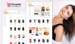 Shopme OpenCart 3 shopping website Theme
