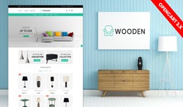 wooden furniture opencart Responsive Theme