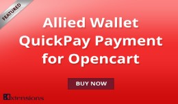 Opencart Allied Wallet QuickPay Payment