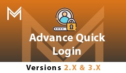 Advance Quick Login/ Signup