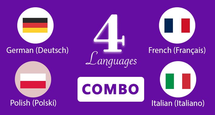German,Italian,French and Polish Languages opencart 3