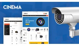 Cameras Mega Multi Store Premium Opencart Theme