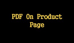 PDF On Product Page