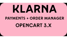 Klarna Payments V3 Opencart 3 Whit Order Managment