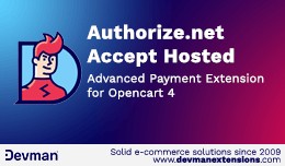 Authorize.net Accept Hosted - Opencart 4