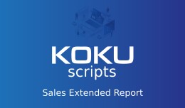 Sales Extended Report