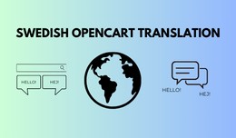 Swedish OpenCart Translation