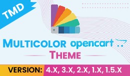 Multicolor opnecart theme